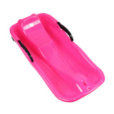 Maxbell Winter Snow Sled Kids Sledge Sledding Sleigh Fun Toy Garden Holiday Toboggan Pink