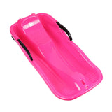 Maxbell Winter Snow Sled Kids Sledge Sledding Sleigh Fun Toy Garden Holiday Toboggan Pink