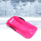 Maxbell Winter Snow Sled Kids Sledge Sledding Sleigh Fun Toy Garden Holiday Toboggan Pink