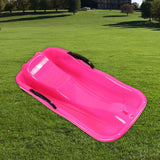 Maxbell Winter Snow Sled Kids Sledge Sledding Sleigh Fun Toy Garden Holiday Toboggan Pink