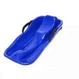 Maxbell Winter Snow Sled Kids Sledge Sledding Sleigh Fun Toy Garden Holiday Toboggan Blue