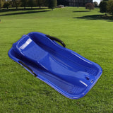 Maxbell Winter Snow Sled Kids Sledge Sledding Sleigh Fun Toy Garden Holiday Toboggan Blue