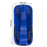 Maxbell Winter Snow Sled Kids Sledge Sledding Sleigh Fun Toy Garden Holiday Toboggan Blue