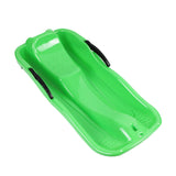 Maxbell Winter Snow Sled Kids Sledge Sledding Sleigh Fun Toy Garden Holiday Toboggan Green