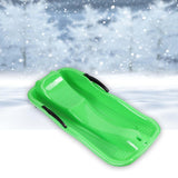 Maxbell Winter Snow Sled Kids Sledge Sledding Sleigh Fun Toy Garden Holiday Toboggan Green