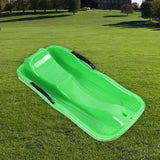 Maxbell Winter Snow Sled Kids Sledge Sledding Sleigh Fun Toy Garden Holiday Toboggan Green