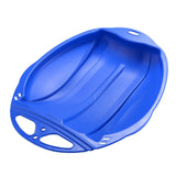 Maxbell Durable Kids Snow Sled Sledge Toboggan Outdoor Downhill Snowboard Sleigh Blue