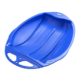 Maxbell Durable Kids Snow Sled Sledge Toboggan Outdoor Downhill Snowboard Sleigh Blue