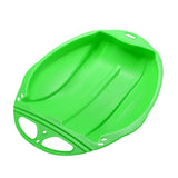 Maxbell Durable Kids Snow Sled Sledge Toboggan Outdoor Downhill Snowboard Sleigh Green