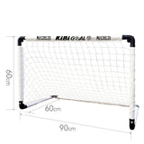 Maxbell Kids Soccer Goals Portable Soccer Nets Set Outdoor Training Easy Assembly M Orange