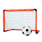 Maxbell Kids Soccer Goals Portable Soccer Nets Set Outdoor Training Easy Assembly M White