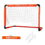 Maxbell Kids Soccer Goals Portable Soccer Nets Set Outdoor Training Easy Assembly M White