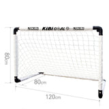 Maxbell Kids Soccer Goals Portable Soccer Nets Set Outdoor Training Easy Assembly L Orange