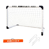 Maxbell Kids Soccer Goals Portable Soccer Nets Set Outdoor Training Easy Assembly L Orange
