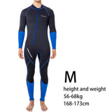 Maxbell Neoprene Wetsuit Underwater Scuba Diving Suit for Surfing Water Sports M