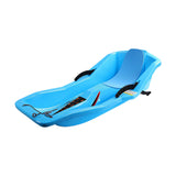 Maxbell Snow Sled for 2 Sledders Includes Pull Rope for Boy Girl Toddler Blue