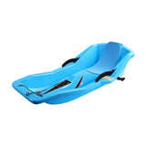 Maxbell Snow Sled for 2 Sledders Includes Pull Rope for Boy Girl Toddler Blue