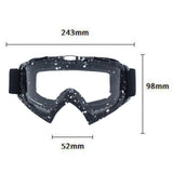 Maxbell Protective Eyewear Outdoor Glasses Frame for Hockey Basketball Fishing White Dot Clear