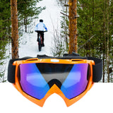 Maxbell Protective Eyewear Outdoor Glasses Frame for Hockey Basketball Fishing Orange Frame Color