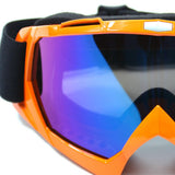 Maxbell Protective Eyewear Outdoor Glasses Frame for Hockey Basketball Fishing Orange Frame Color