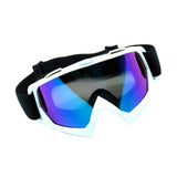 Maxbell Protective Eyewear Outdoor Glasses Frame for Hockey Basketball Fishing White Frame Color