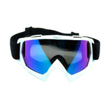 Maxbell Protective Eyewear Outdoor Glasses Frame for Hockey Basketball Fishing White Frame Color