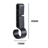 Maxbell 50x Headlamp Clips Attachment Headlamp Hook Headlamp Accessories Light Clips