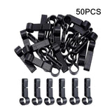 Maxbell 50x Headlamp Clips Attachment Headlamp Hook Headlamp Accessories Light Clips