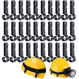 Maxbell 50x Headlamp Clips Attachment Headlamp Hook Headlamp Accessories Light Clips