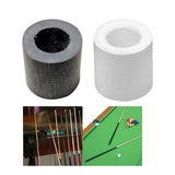 Maxbell Billiard Cue Stick Ferrule Snooker Pool Cue Ferrule Tube Accessories Black 7mm