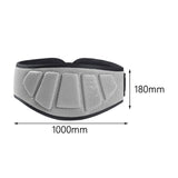 Maxbell Adjustable Weight Lifting Belt Weightlifting Belt Support Deadlift Protector L and Grey