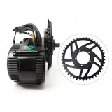 Maxbell Electric Bike Chainring Offset Correction BBS 01 02 HD for Road Bike Unisex 01 02 Black 1