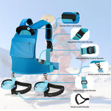 Maxbell Ski and Snowboard Harness Trainer for Kids for Roller Skating Winter Sports