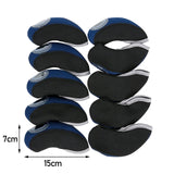 Maxbell 10 Pieces Golf Iron Headcovers Golf Club Head Cover Golf Accessories Guard Dark Blue