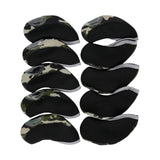 Maxbell 10 Pieces Golf Iron Headcovers Golf Club Head Cover Golf Accessories Guard Multicolor