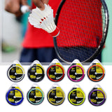 Maxbell Badminton Racket Racquet String Nylon High Strength for Training Men Women White