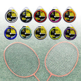 Maxbell Badminton Racket Racquet String Nylon High Strength for Training Men Women White