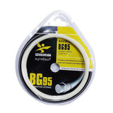 Maxbell Badminton Racket Racquet String Nylon High Strength for Training Men Women White