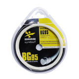 Maxbell Badminton Racket Racquet String Nylon High Strength for Training Men Women White