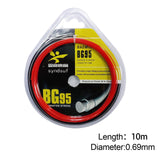 Maxbell Badminton Racket Racquet String Nylon High Strength for Training Men Women Red