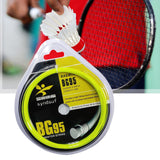Maxbell Badminton Racket Racquet String Nylon High Strength for Training Men Women Yellow