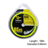 Maxbell Badminton Racket Racquet String Nylon High Strength for Training Men Women Yellow
