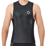 Maxbell 2mm Neoprene Wetsuit Vest Warm Mens Wetsuits Top for Surfing Spearfishing L