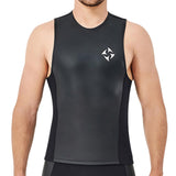 Maxbell 2mm Neoprene Wetsuit Vest Warm Mens Wetsuits Top for Surfing Spearfishing XL