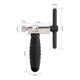 Maxbell Portable Road Bike Chain Breaker Device Bicycle Rivet Link Remover Replace Black