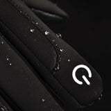 Maxbell Thermal Gloves Commuting Winter Gloves for Driving Outdoor Sports Riding Black XL
