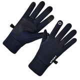 Maxbell Thermal Gloves Commuting Winter Gloves for Driving Outdoor Sports Riding Dark Blue XL