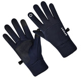 Maxbell Thermal Gloves Commuting Winter Gloves for Driving Outdoor Sports Riding Dark Blue XL