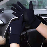 Maxbell Thermal Gloves Commuting Winter Gloves for Driving Outdoor Sports Riding Dark Blue XL