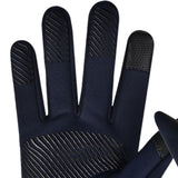 Maxbell Thermal Gloves Commuting Winter Gloves for Driving Outdoor Sports Riding Dark Blue XL